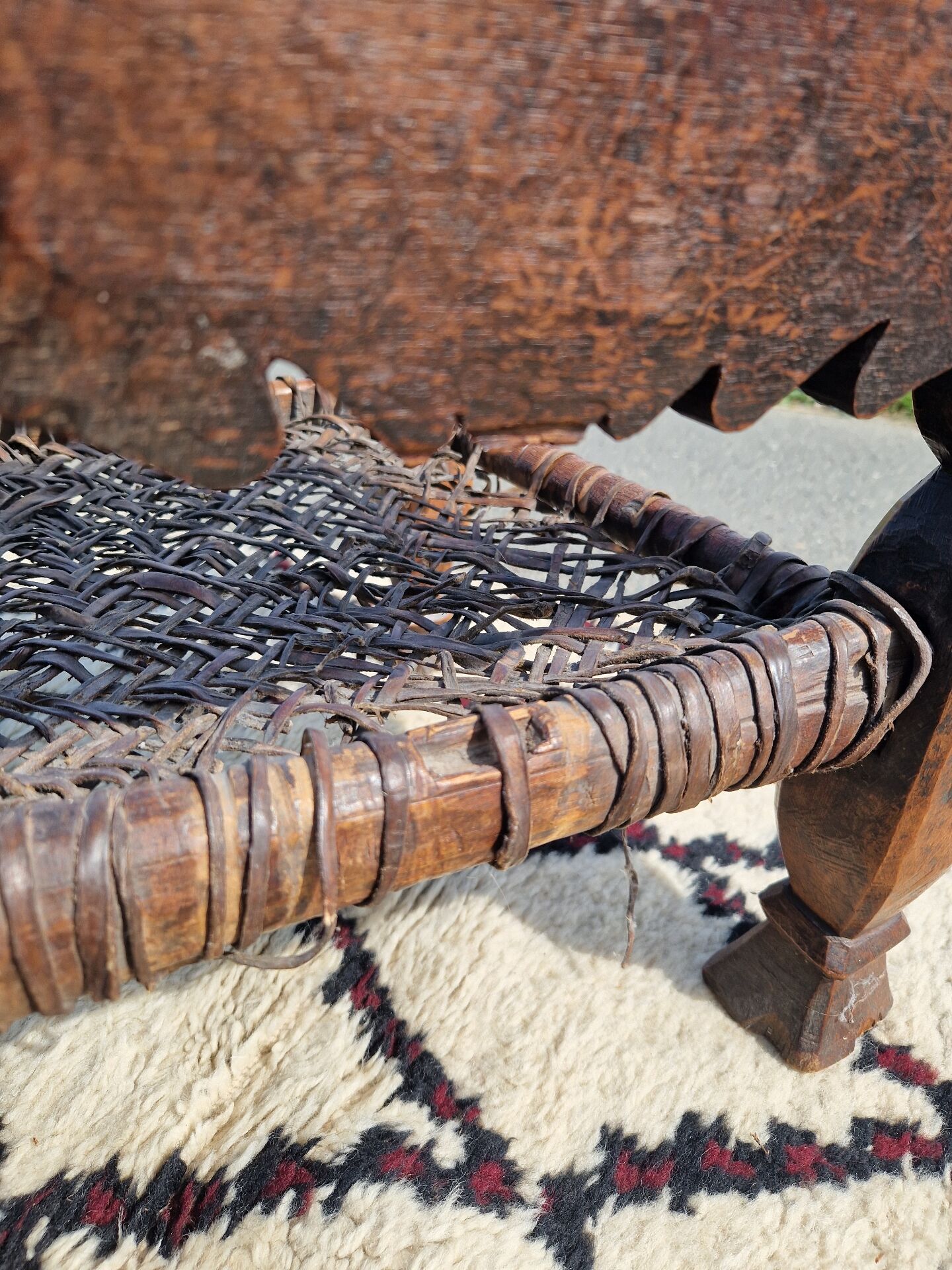 Traditional chair from Pakistan