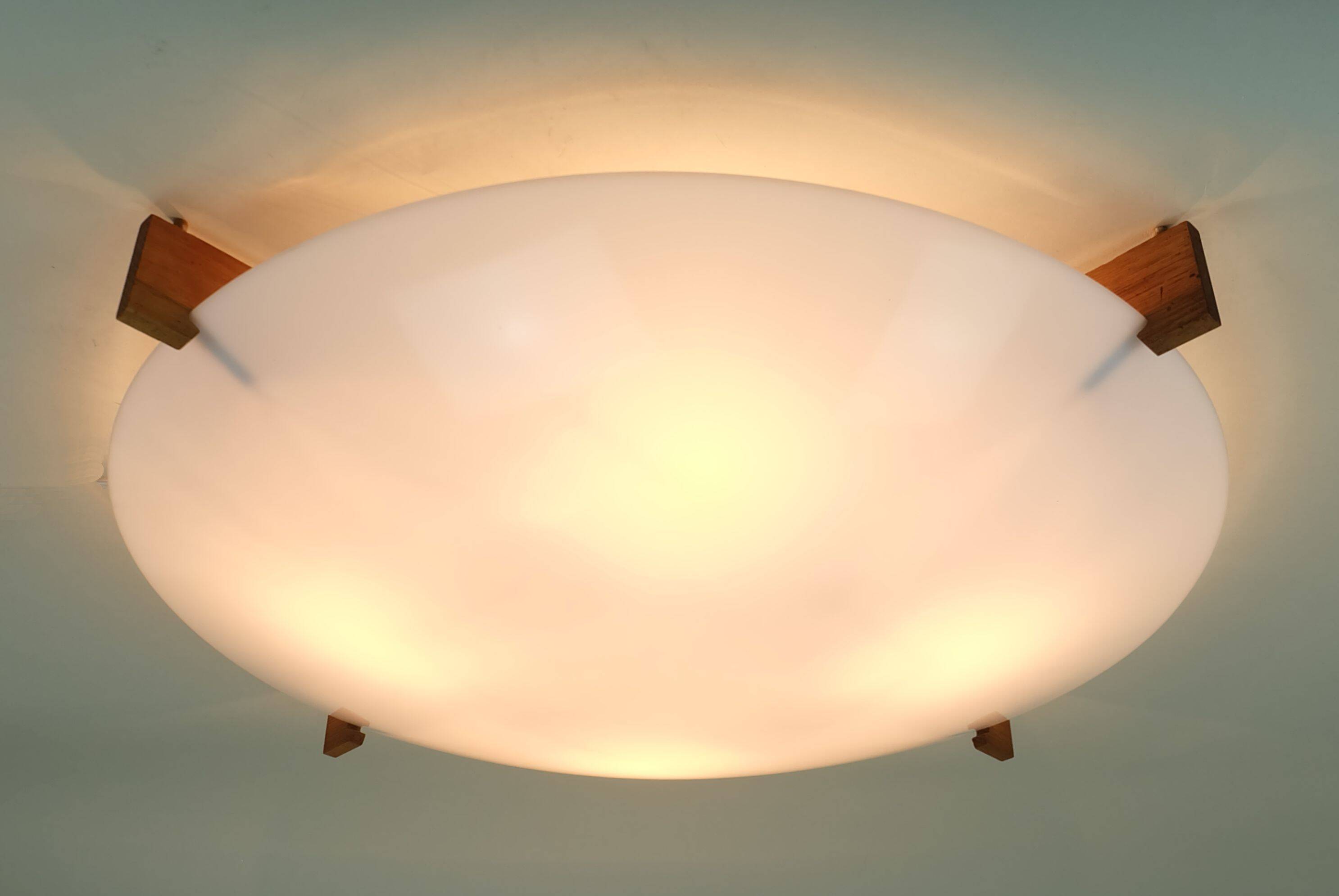 mid century modern luxus vittsjö ceiling light,  Uno & Östen Kristiansson,