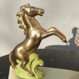 Art deco horse pitched bedside lamp 1930