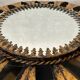 Vintage 'Sunburst' lamp / mirror