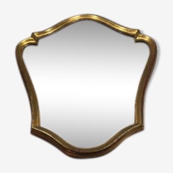 Louis XV-style mirror - 60x48cm