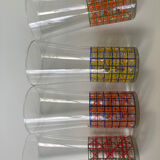 High canning pattern glasses