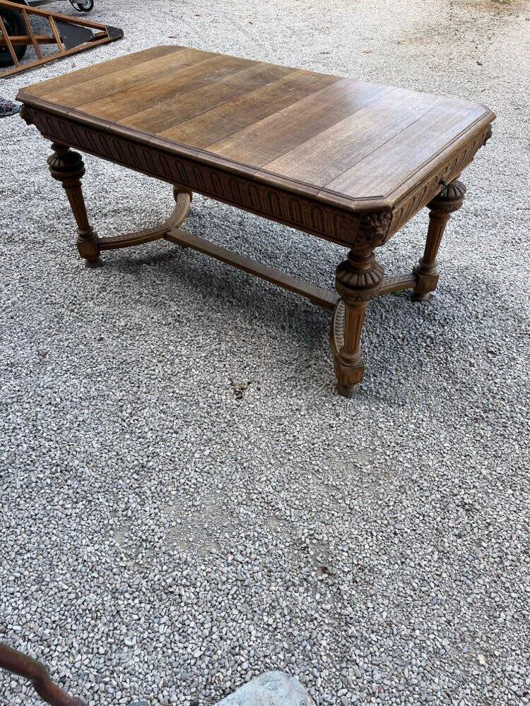 Table en chêne massif d’époque
