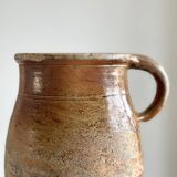 Antique 2 litre stoneware pitcher.