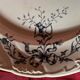 assiette plate W.A.A and co XIX eme