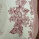 Lot de 8 assiettes faïence Wedgwood modèle faisan asiatique rose