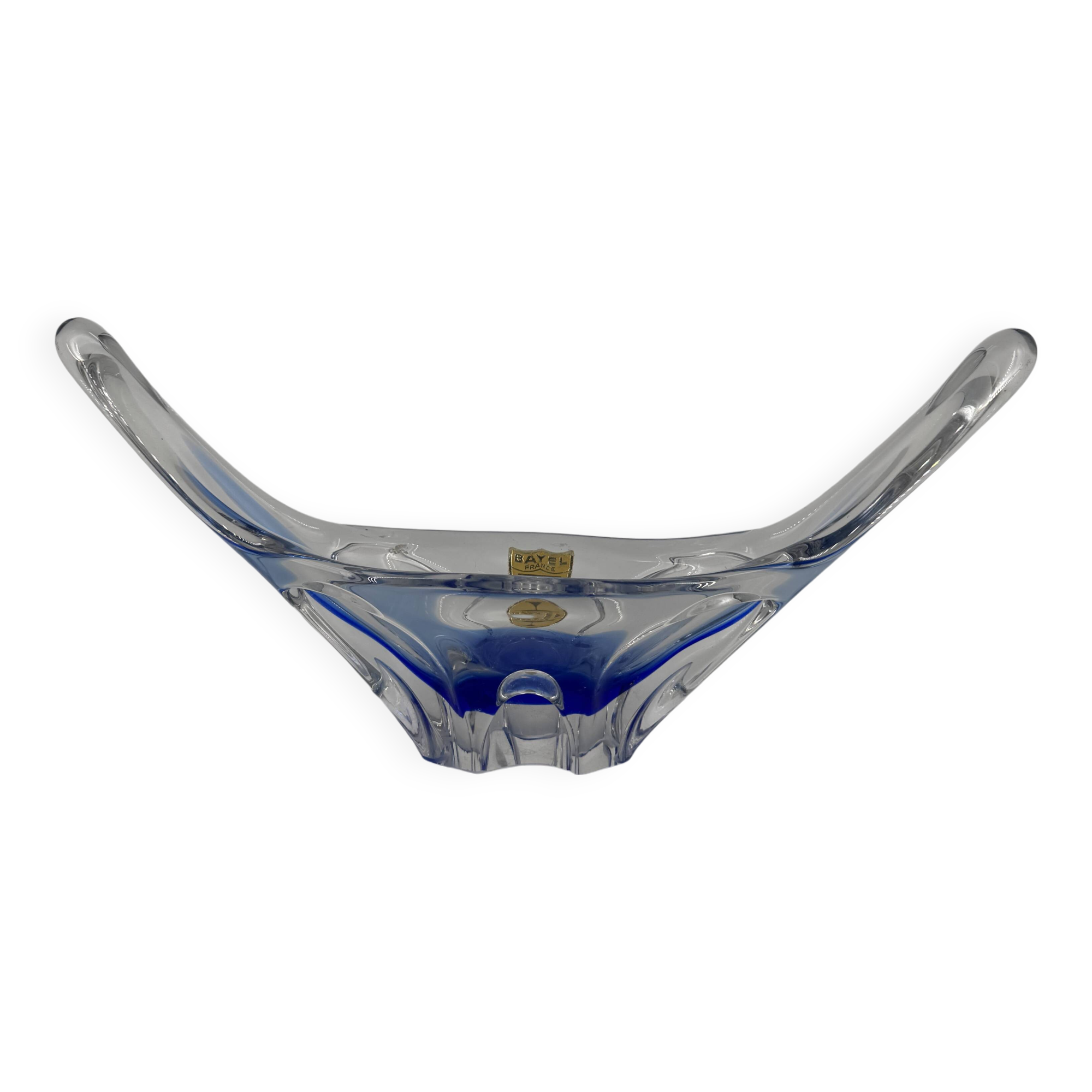 Stamped Bayel Glass Empty Pocket Cup