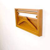Scandinavian pine wall valet from the 60s-70s.