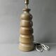 Large stoneware lamp base, signed Jean-Luc Noël, 1980s-90s