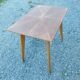 Coffee table from the 50s spindle feet