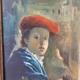 Signed portrait from 1957