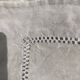 New linen pillowcase embroidered AC day double checkerboard
