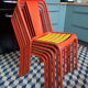 6 Tolix T4 chairs