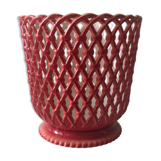 Pot cover Syla red diameter 20 cm