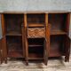 Buffet ancien sculpté en bois massif – Décor angelots – XIXe siècle