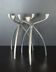 Aluminium tripod candle holders for De Bijenkorf, Netherlands 1970s