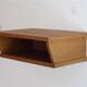 Paire de chevets muraux en bois 1960