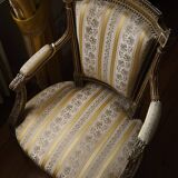 Fauteuil Bois doré