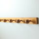 Scandinavian pine wooden ball shaped coat hooks, 1970s.