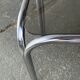 1970s Mid-Century modern tubular chrome and smoked glass nesting tables