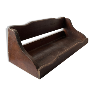 Old wooden shelf