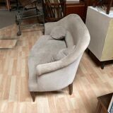 2-seater velvet sofa