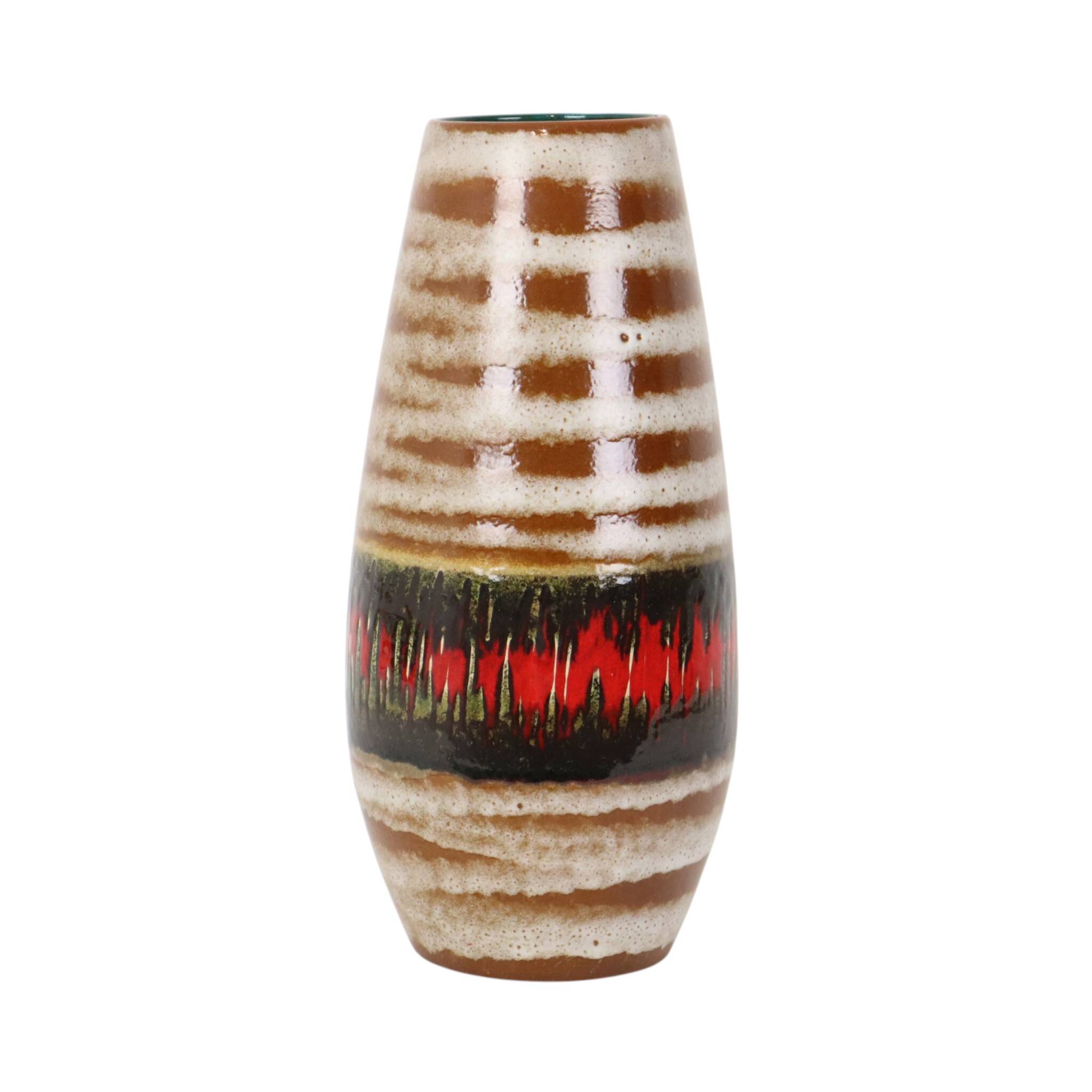 Scheurich 'Fat Lava' Lora Vase, Glazed Ceramic, 529-38