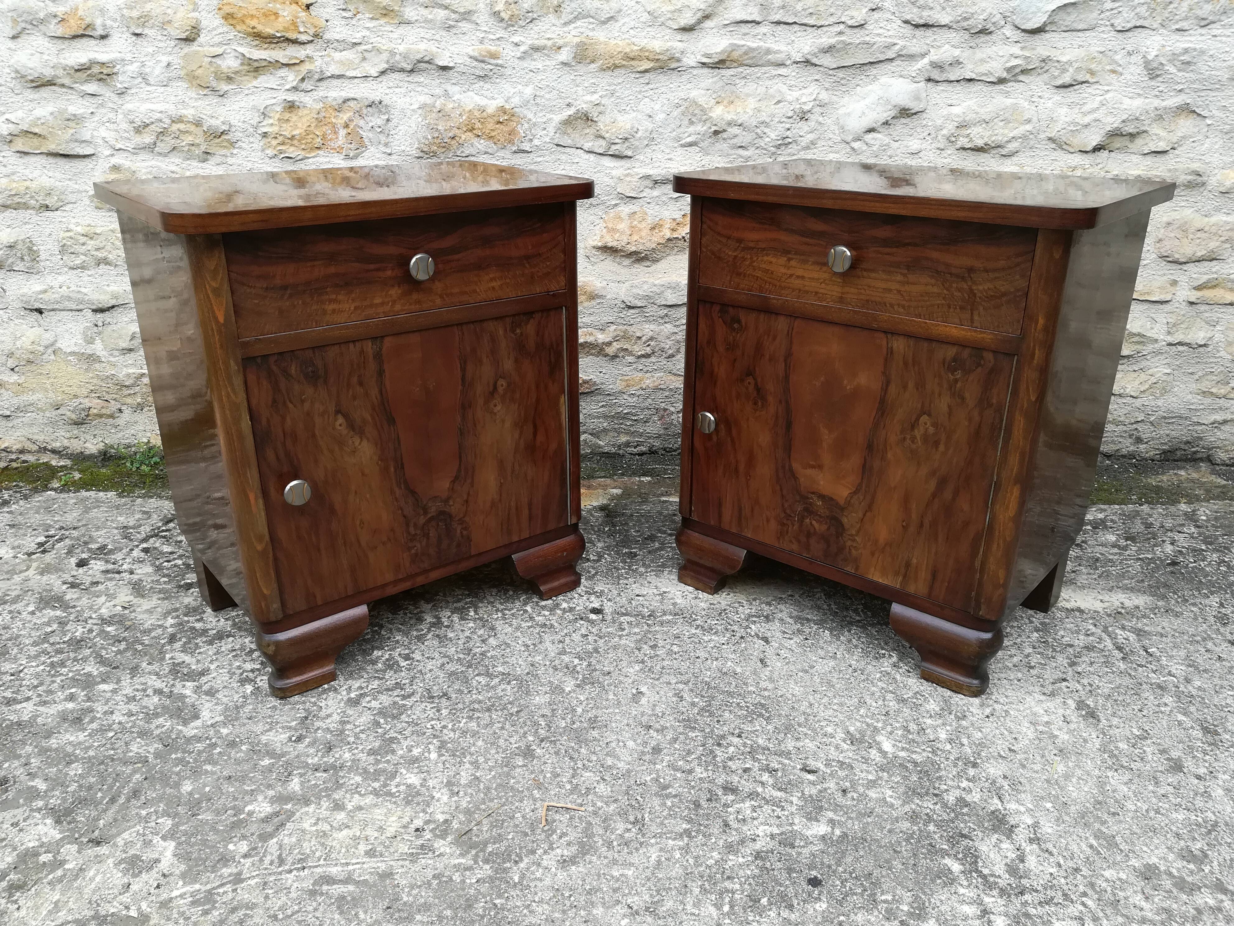 Pair of bedside tables