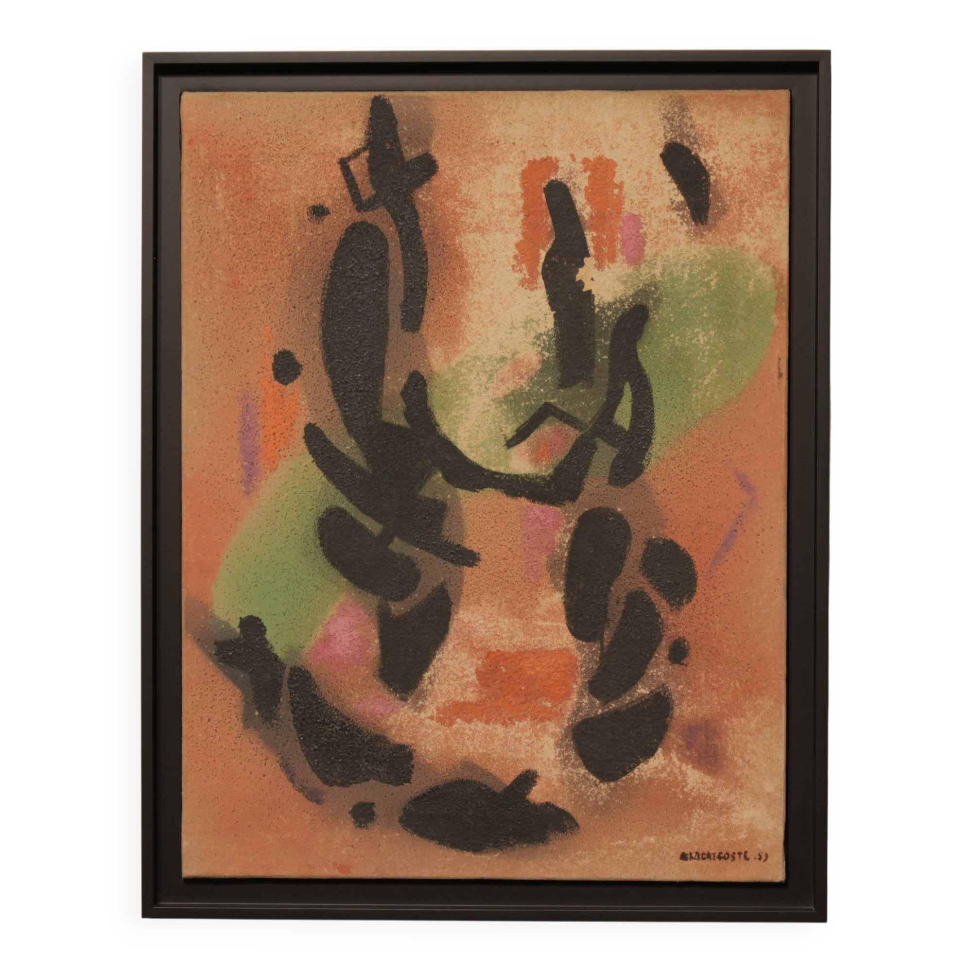 Abstract painting by Albert Coste