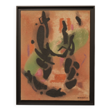 Abstract painting by Albert Coste