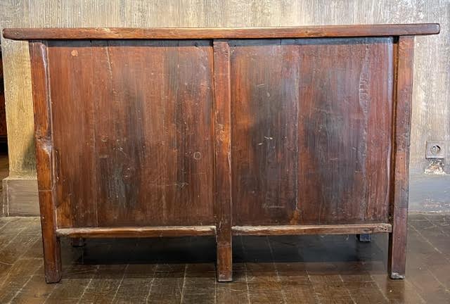 Antique Chinese buffet with 4 doors