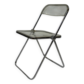 Chaise vintage Plia par Giancarlo Piretti pour Castelli