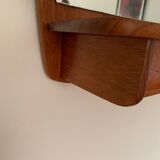 Mirror, Denmark, 1960s 42x77cm