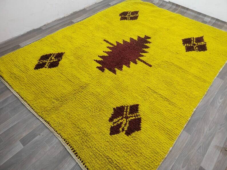 Traditional handmade Berber rug 200cm x 300cm
