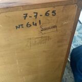 Scandinavian sideboard designed by Johannes Andersen for Bramin, vintage 60s.