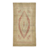 Turkish Vintage Anatolian Rug 110 cm x 205 cm