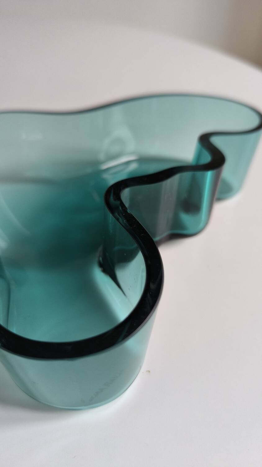Vide poche Alvar Aalto en verre