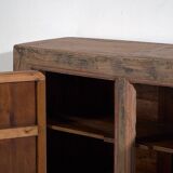 Antique oriental three-door sideboard (circa 1900)