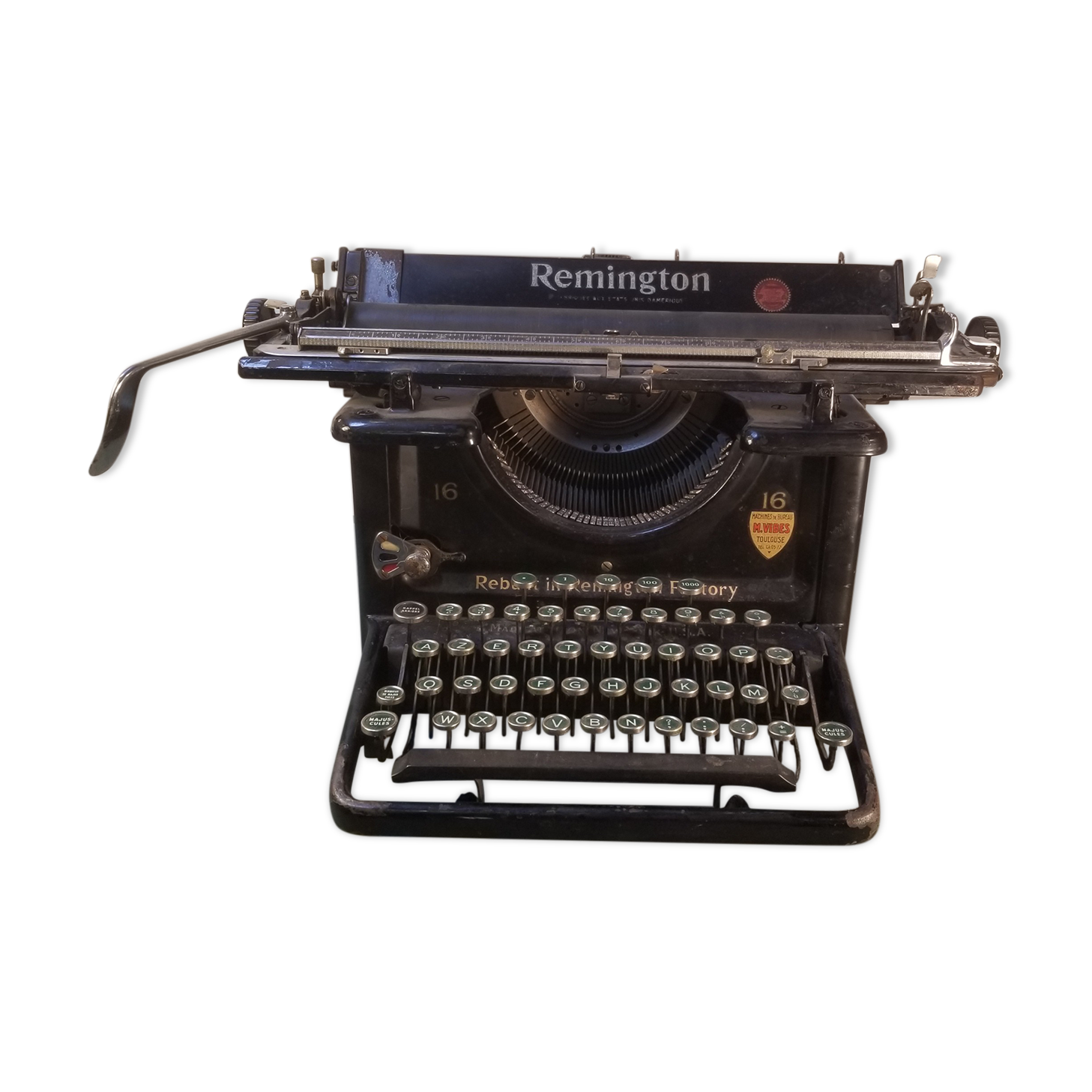 Remington 16 mechanical typewriter - 30s