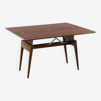 Em bordet coffee table, adjustable and extendable 1960 sweden