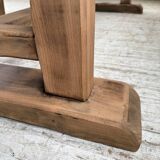 2m elm monastery table