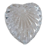 Boîte coeur en cristal
