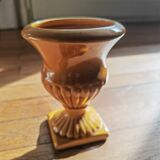 Vase medicis jaune moutarde