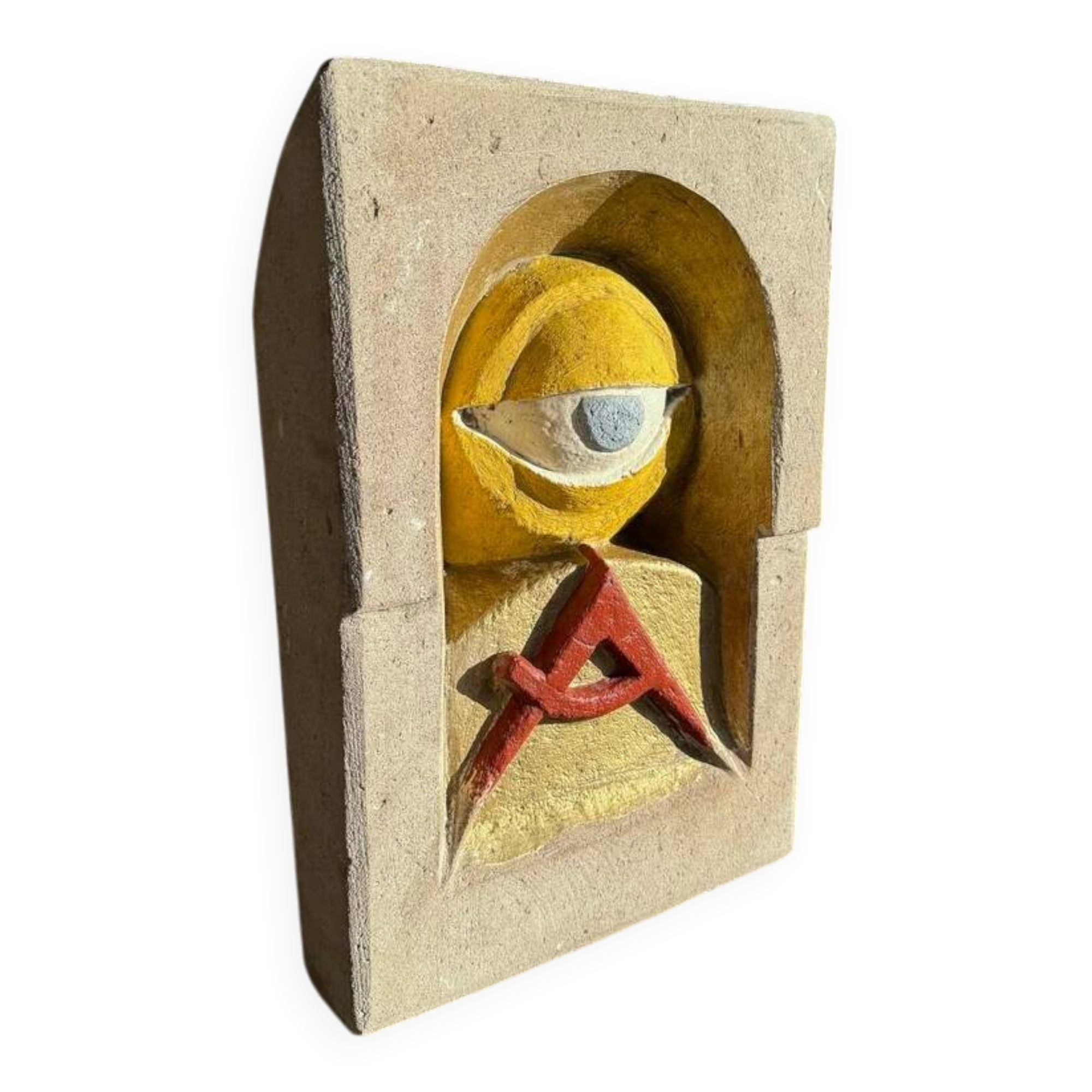 Masonic-style sculpture by Walter De Buck