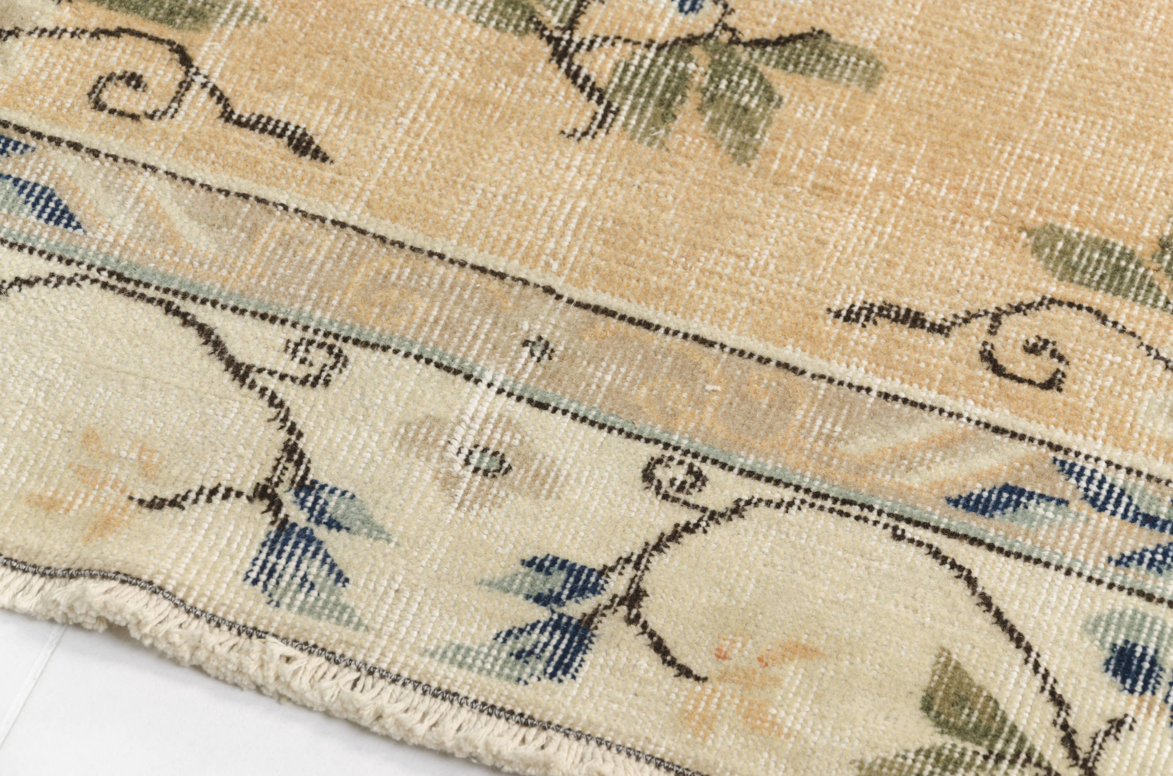 Oushak Wool Area Carpet -1751