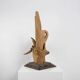Abstract wooden sculpture attributed to Willi Soukop (1907-1995)