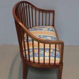 Art Deco Bench in 20th Century Beech