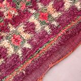 Purple Vintage Boujaad rug 197 CM X 287 CM - Tapis berber