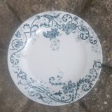 Plate in Iron Earth HB&Cie model Sévigné