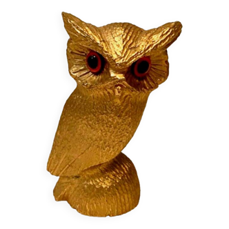 Chiseled bronze group "Miniature Owl" 20th century
